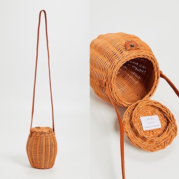 Faithfull the Brand Vida Wicker Bag NWT - Picture 10 of 16